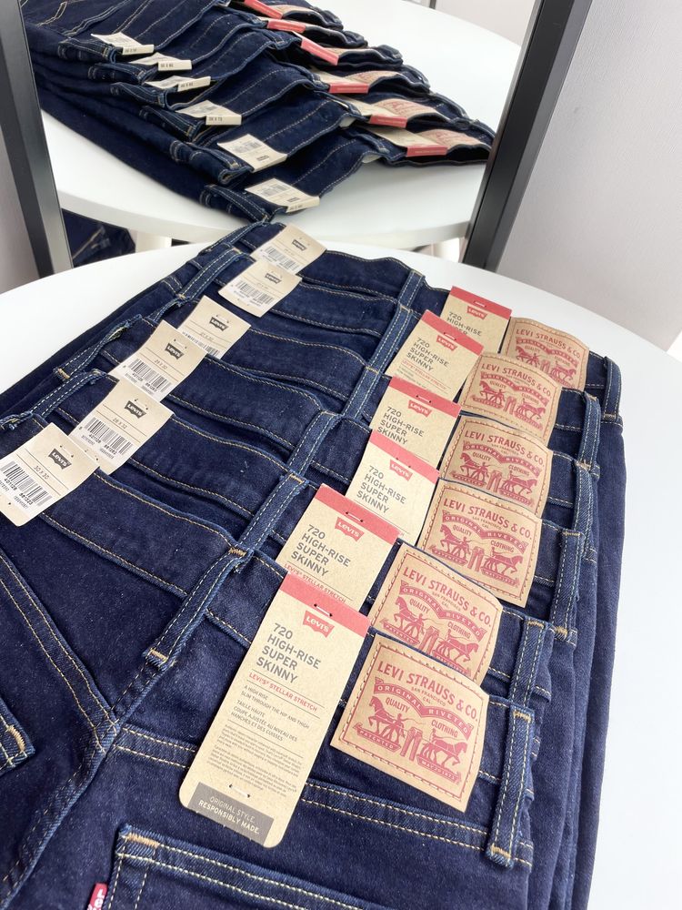 С,М,Л Нові джинси Levi’s skinny новые джинсы скинни оригинал