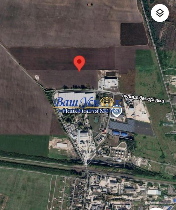 Продаж земля комерційного призначення  під склади. Трасса