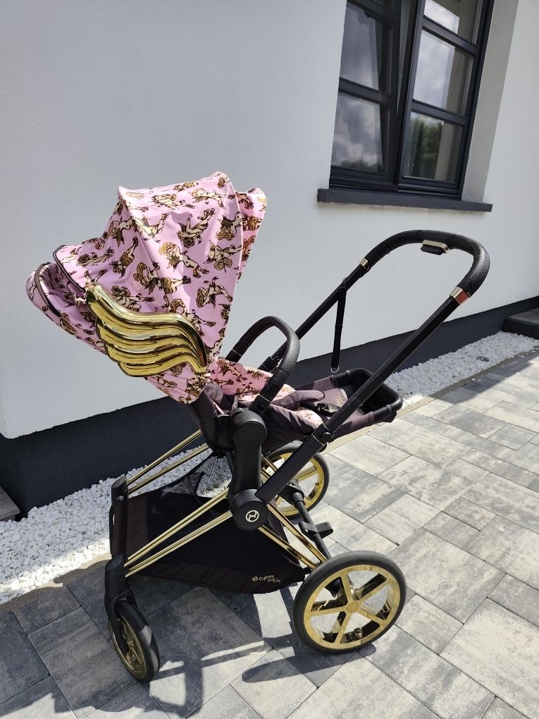 Wózek cybex skrzydła zloty