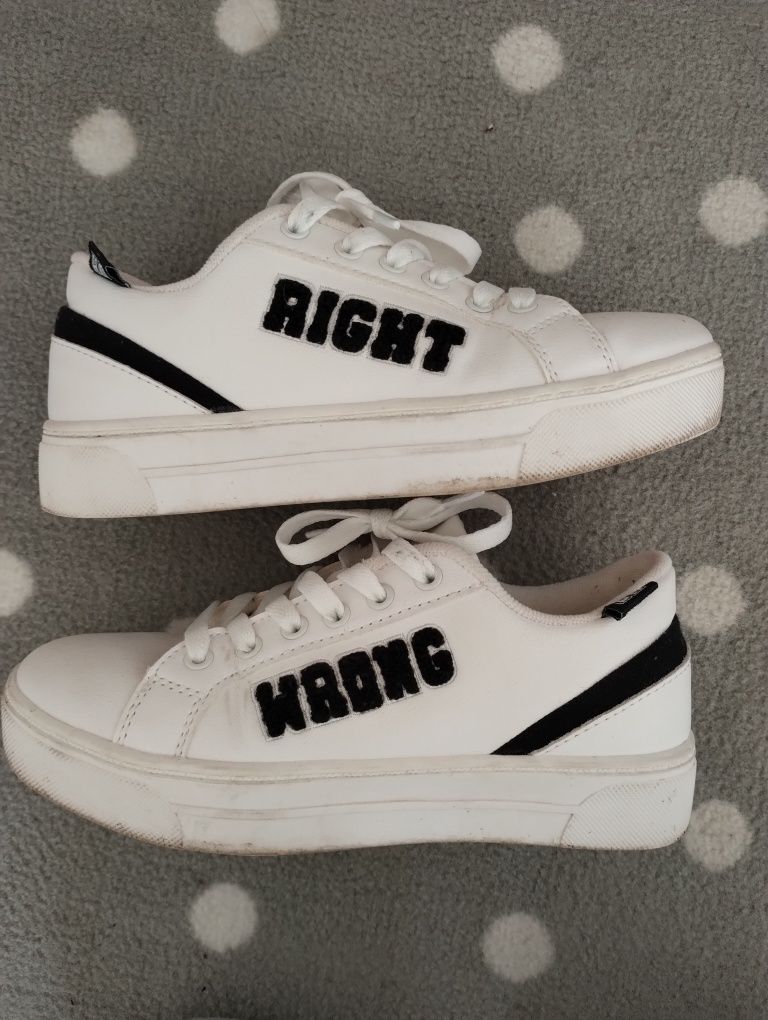 Sneakersy białe buty