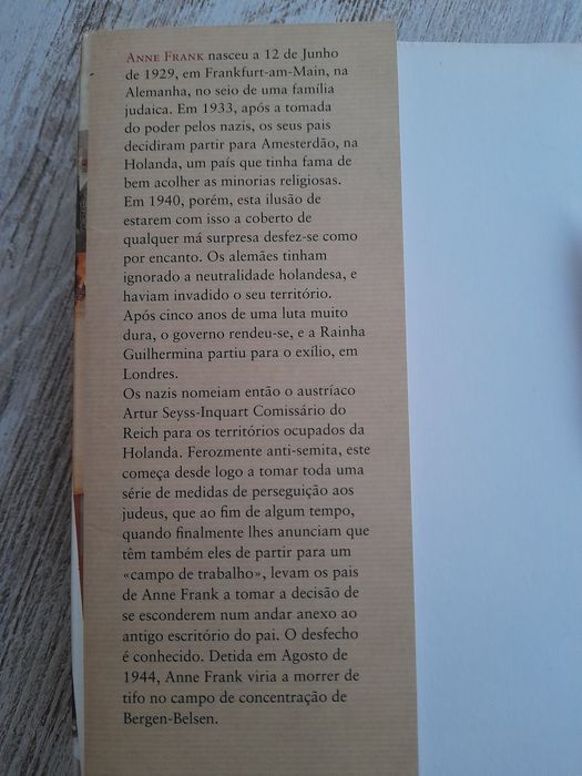 O diário de Anne Frank