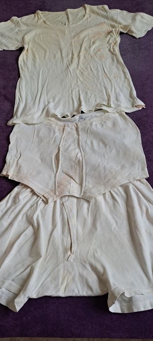 Bielizna męska z lat PRL- XL 5 zł.szt.