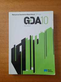 Manual de geometria descritiva 10° ano Porto Editora