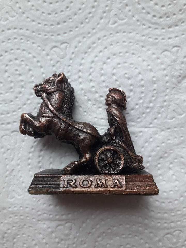 Rzymski Rydwan Veronese Miniatura z brązu
