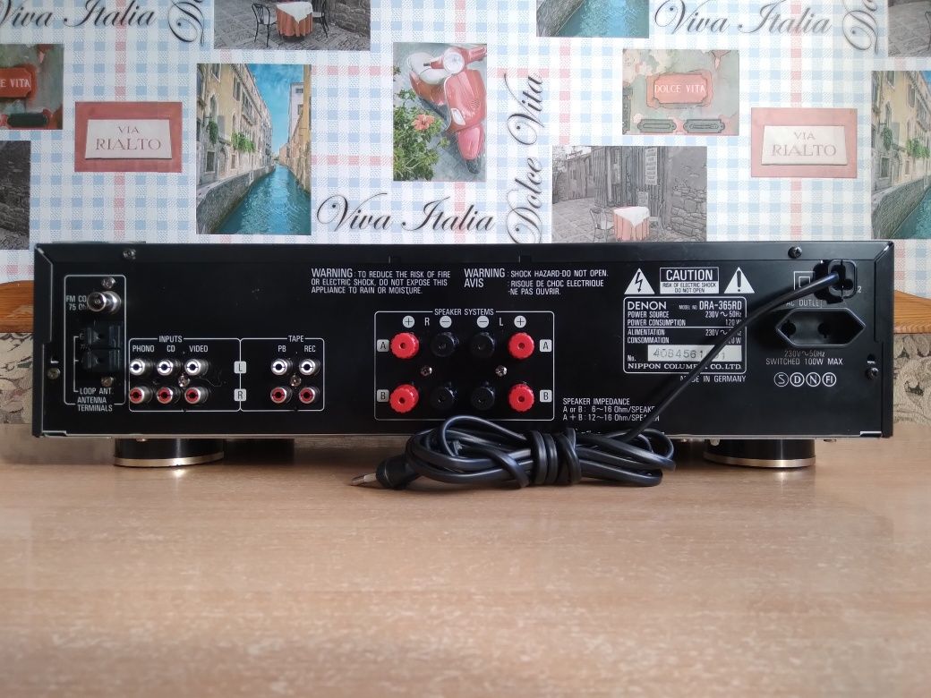 Японский трудяга Denon DRA-365RD,2×75Вт,АССОРТИМЕНТ,гарантия!