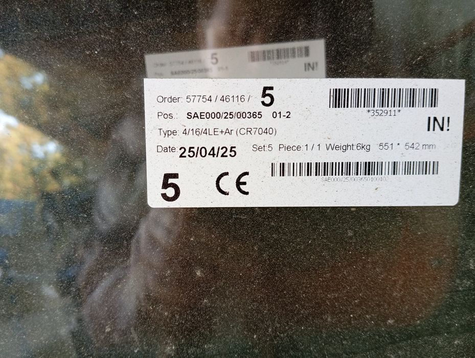 Okno nowe nie używane