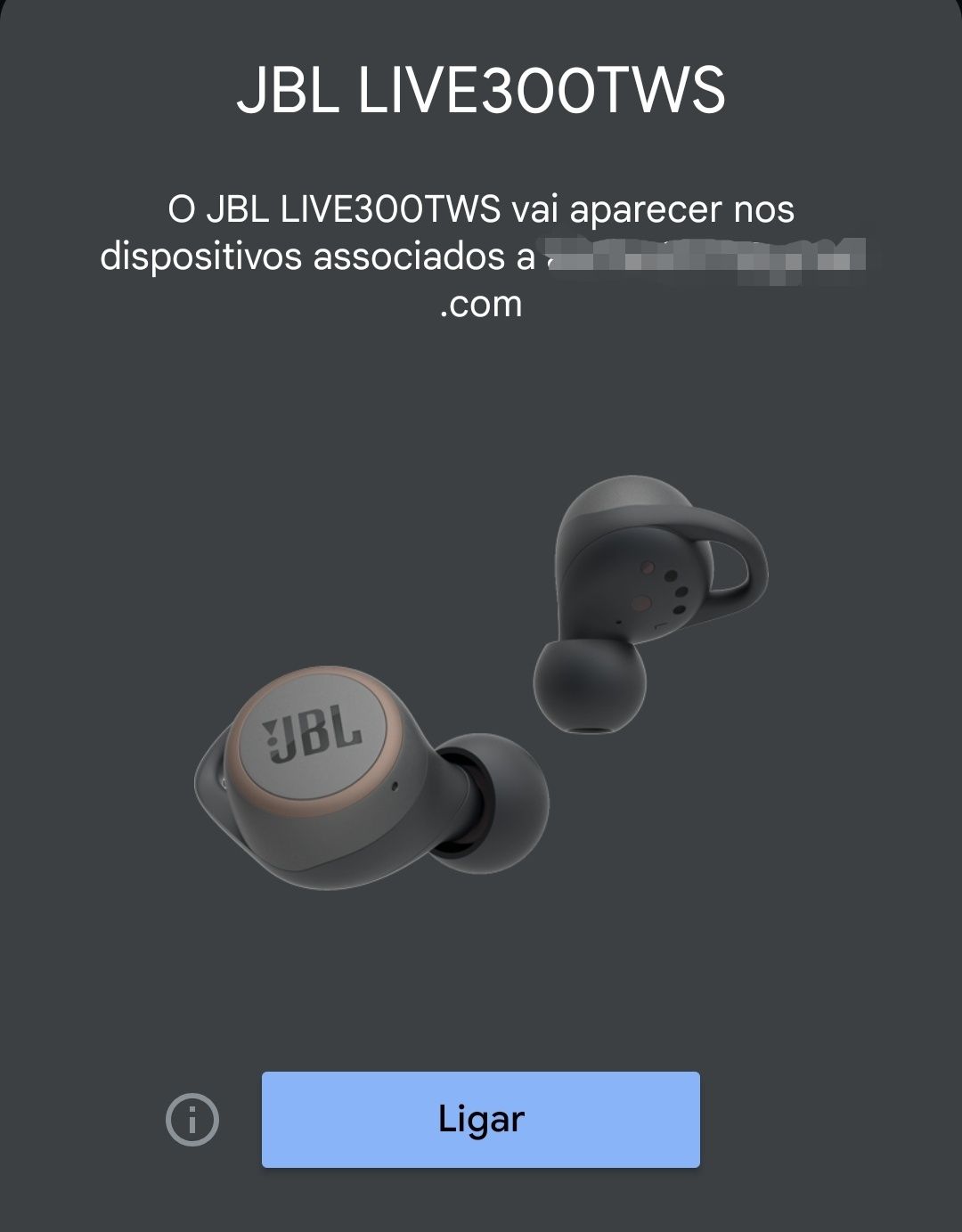 Earbuds Jbl Live 300tws

NÃO TEM GARANTIA

NÃO TEM CAIXA 

OFERTA