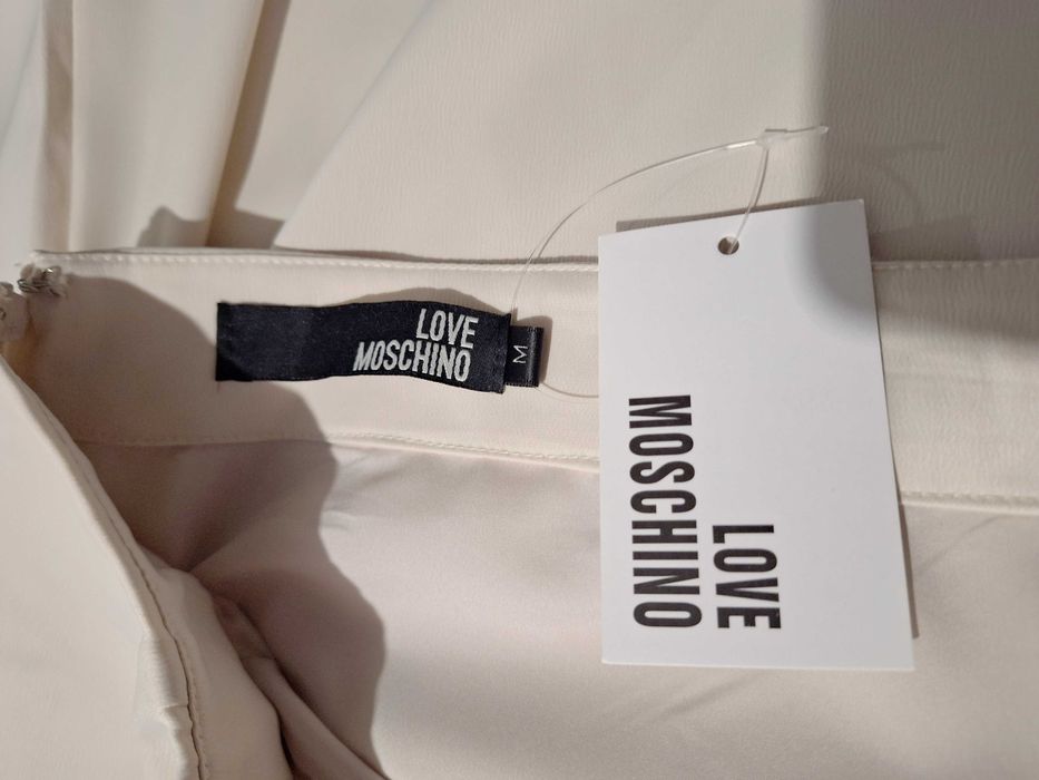 Міді спідниця love moschino шовк сатин