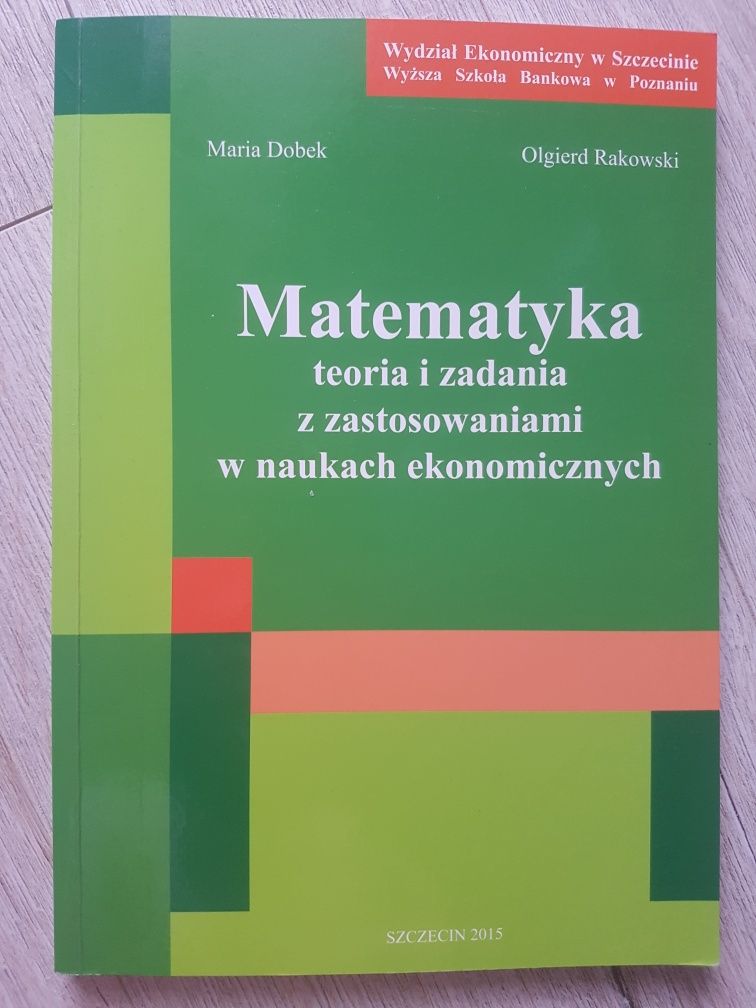 Matematyka Teoria i zadania Maria Dobek Olgierd Rakowski