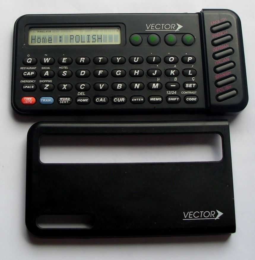 Notes elektroniczny Casio SF-4300A + translator Vector 6 języków .