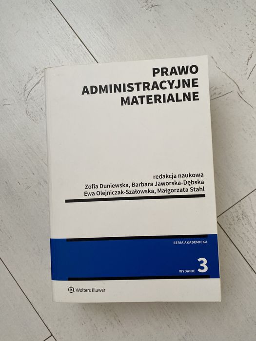 Prawo administracyjne materialne Małgorzata Stahl wydanie 3