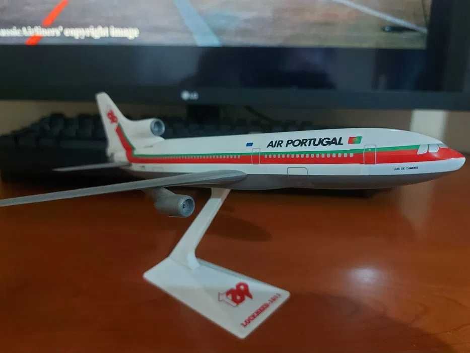 Avião de Miniatura -TAP Air Portugal Lockheed L-1011