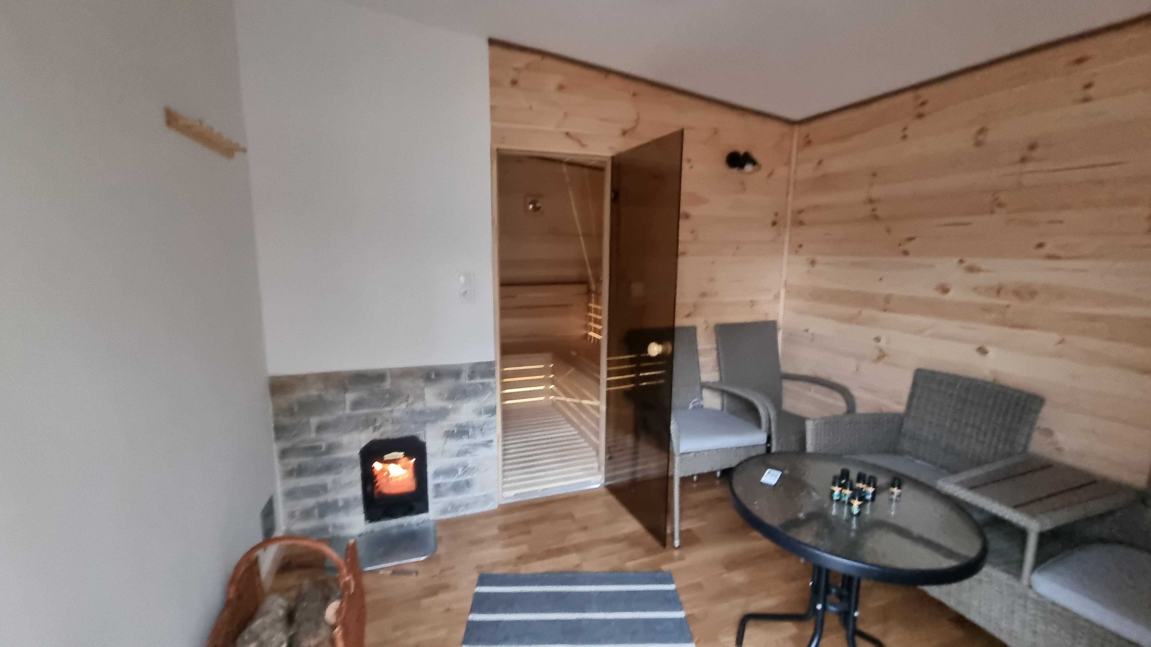 Domki z jacuzzi na wyłączność i sauna- całoroczne