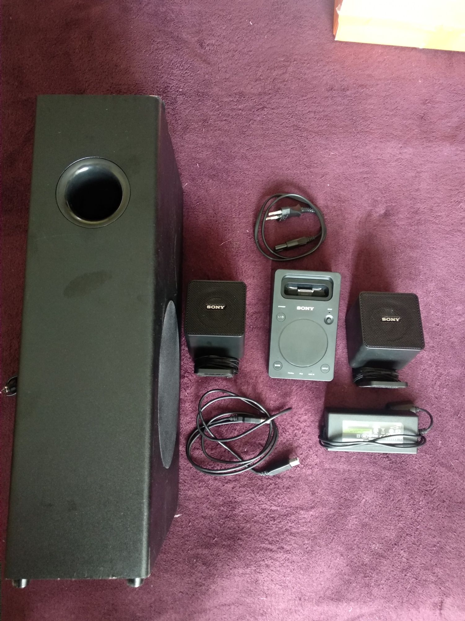 Акустическая система,докстанция SONY PC Speaker SRS GD50IP
