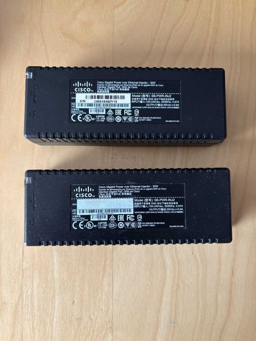 Cisco SB-PWR-INJ2 PoE+ Power Injector