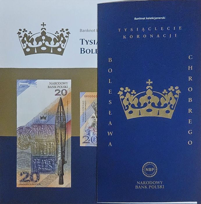 Banknot kolekcjonerski 20 zł