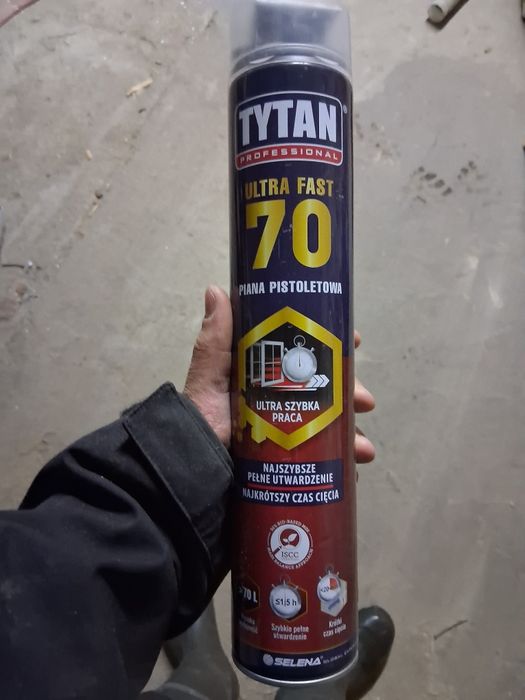 Piana pistoletowa Tytan Professional ULTRA FAST 70.  9 sztuk