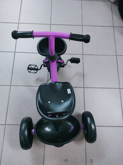 Dziecięcy Rower trójkołowy Kriddo fioletowy 

Trójkołowiec dla dzieci