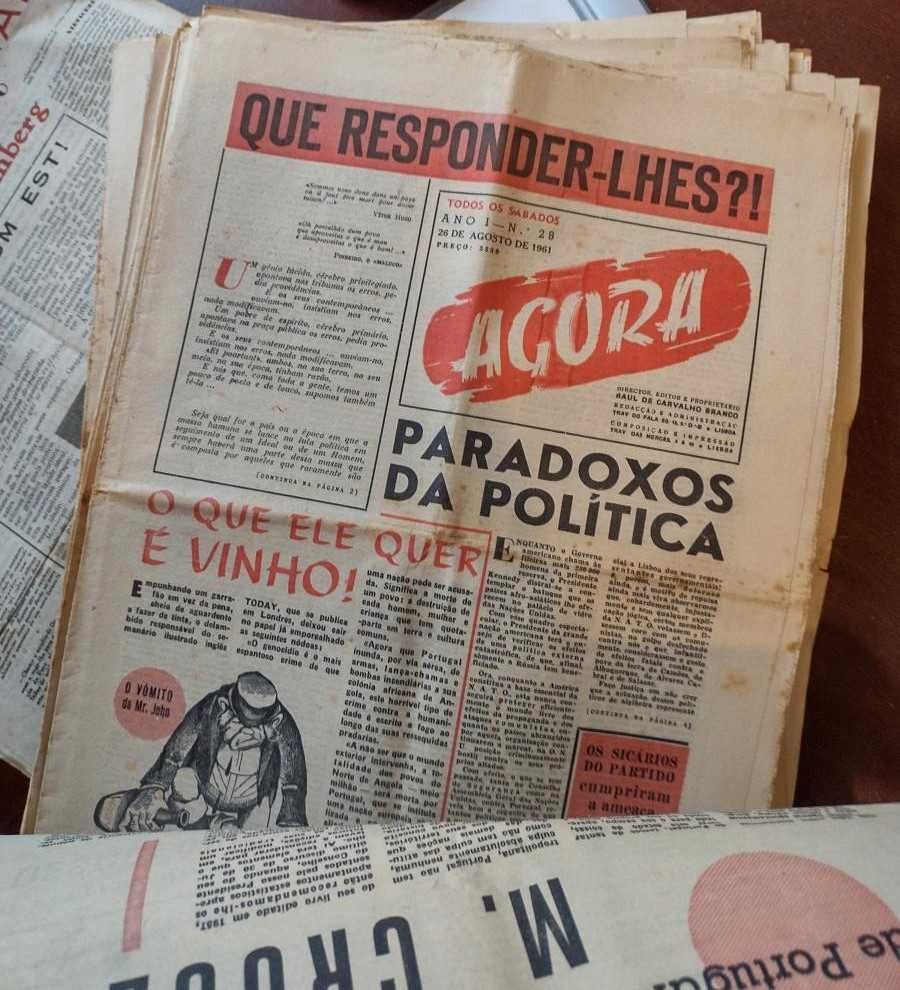 Jornal Agora - Anos 60 - 35 unidades