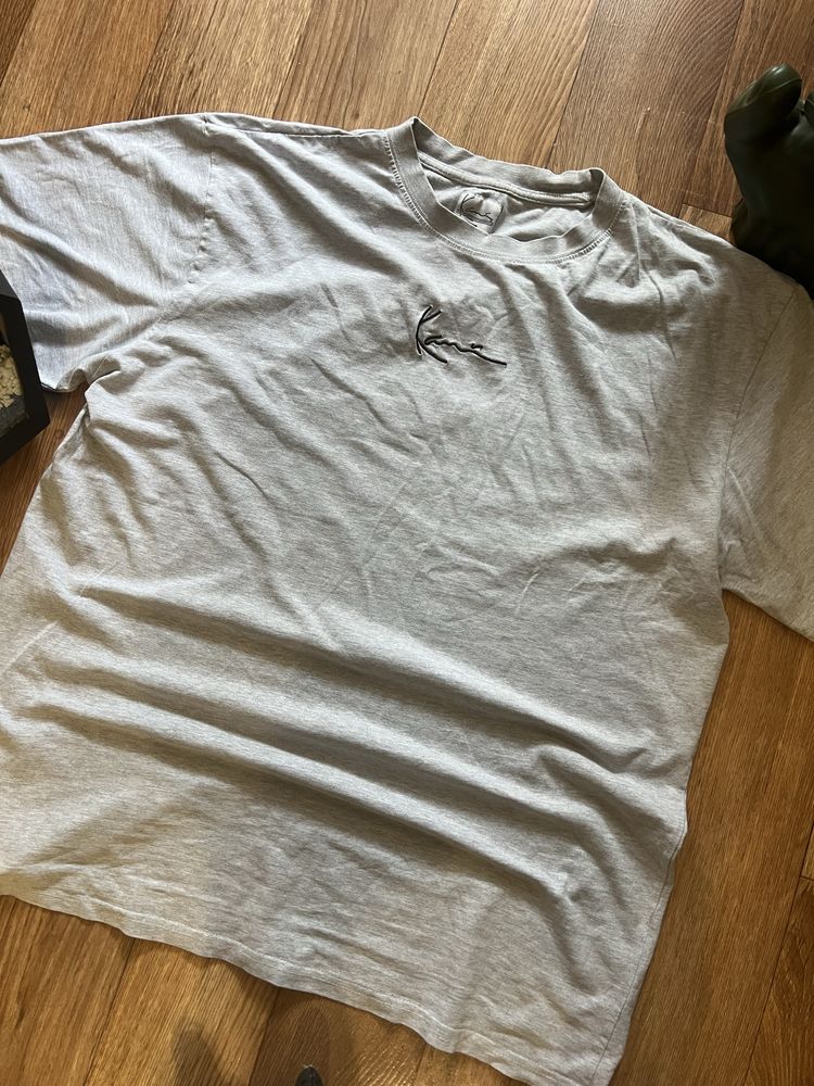 Футболка Karl Kani Тішка Карл Кані T-Shirt Чоловіча Оригінал Сіра  rep