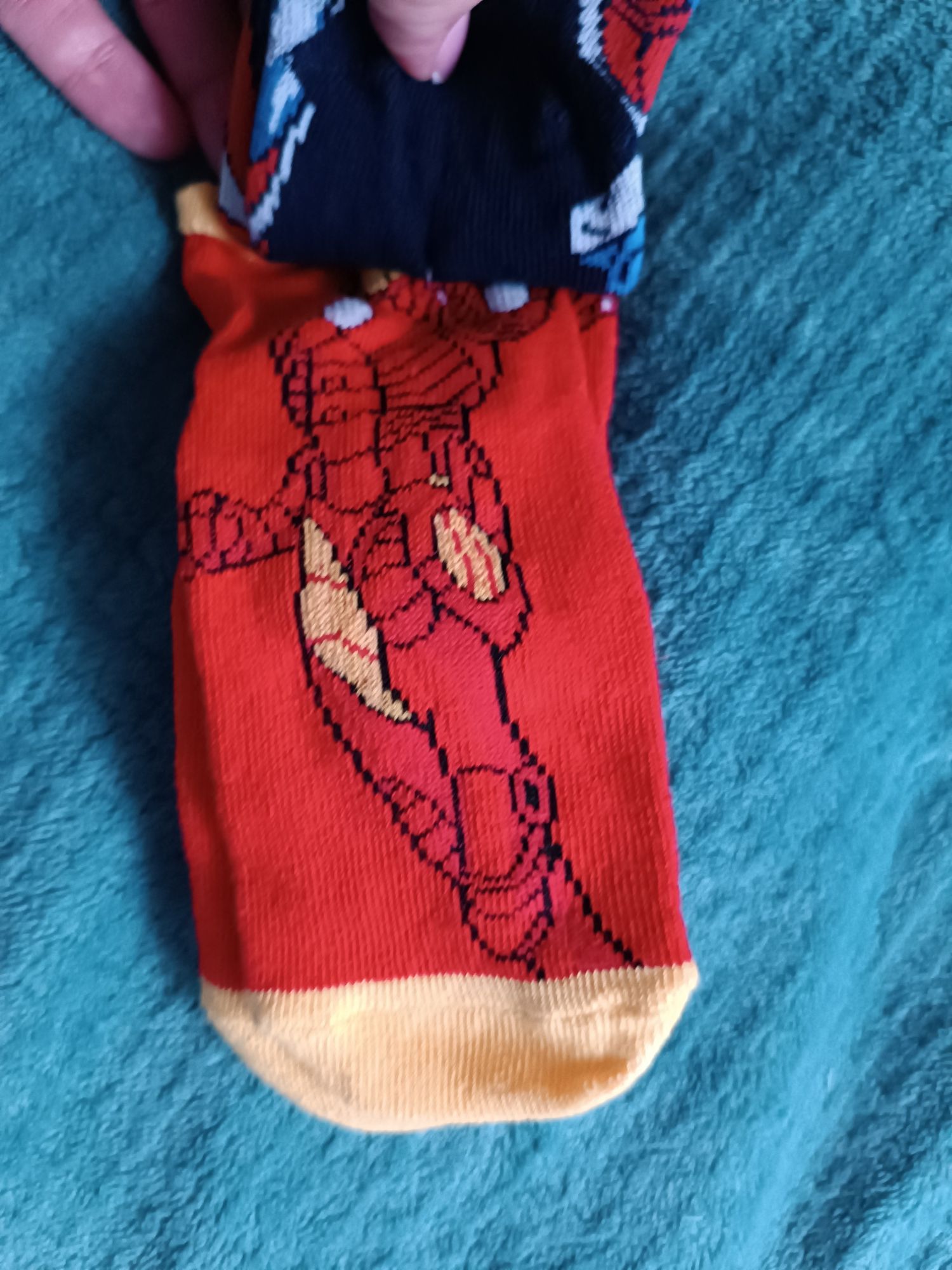 Skarpetki Spidermana nowe 2 pak 23-26