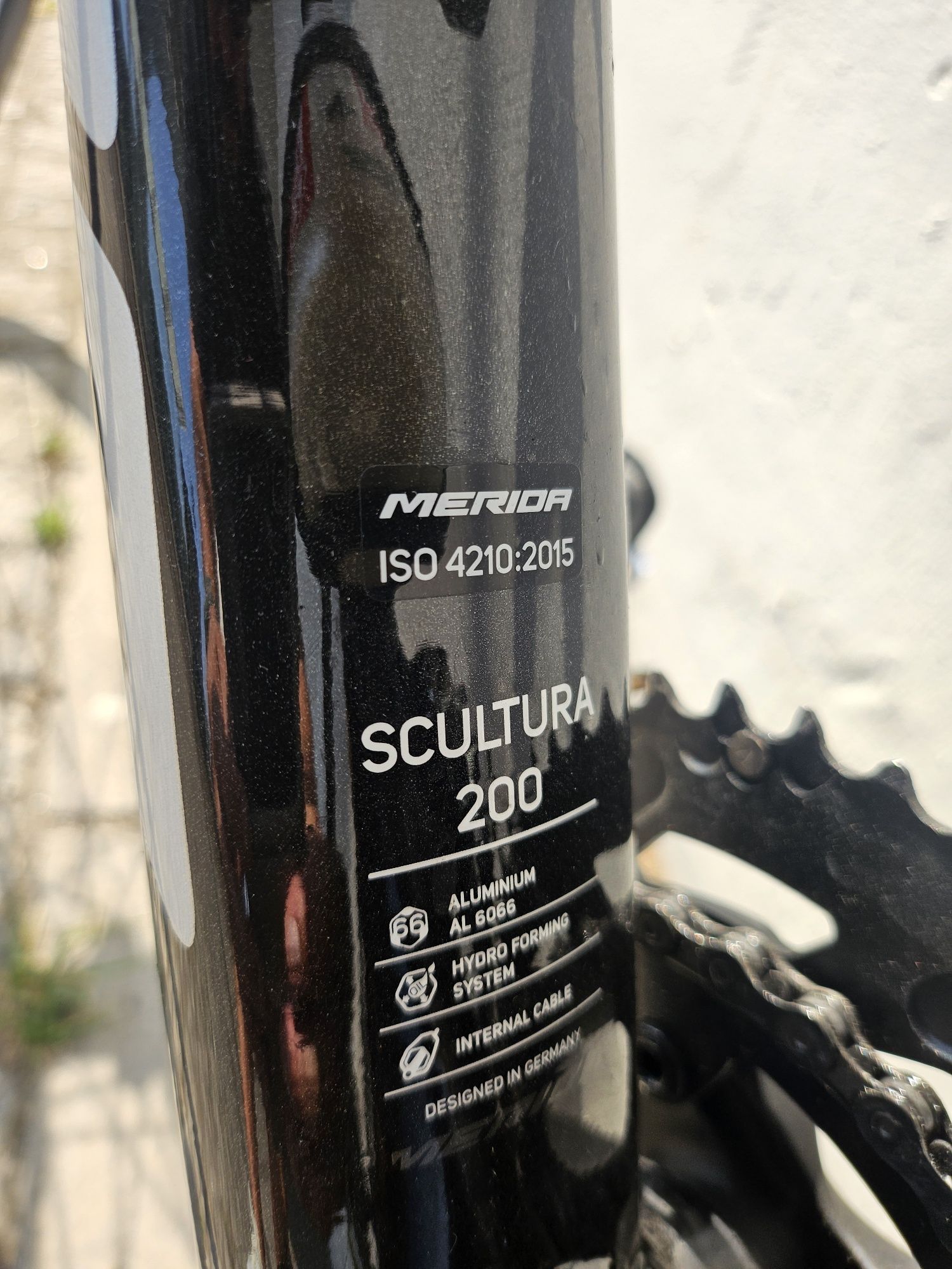 Bicicleta estrada Merida 2023 com disco
