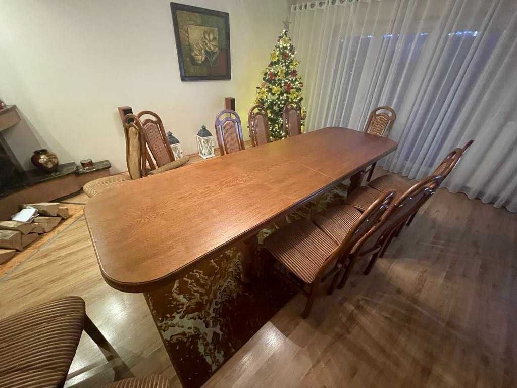 Meble salonowo/pokojowe: 1 witryna,1 komoda,2  fotele, kanapa