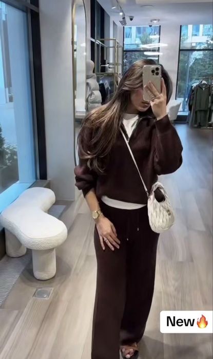 Женский костюм Ангора рубчик с начесом