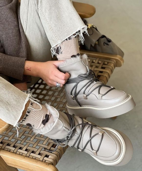 Угги-лунаходы натуральная кожа