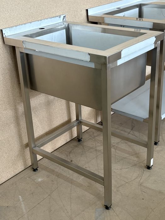 Мийка з нержавійки нова для кафе