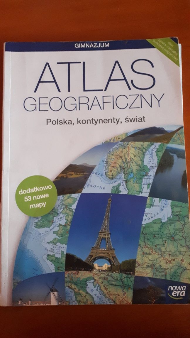 Atlas geograficzny gimnazjum