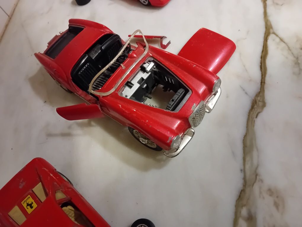 Conjunto de 5 Miniaturas Antigas Escala 1:24 (Peças)