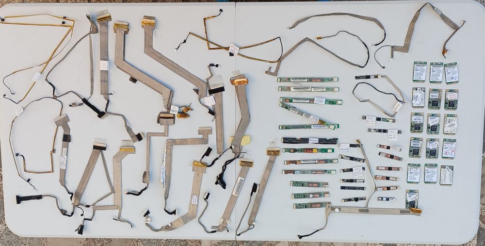 Flat Video Cables, Inverter Boards, Wireless Boards, Webcams64739150475777124