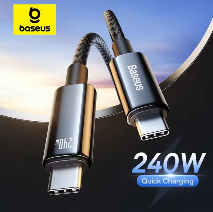 Зарядні пристрої Toocki, Hoco, Vention.Кабель Baseus, Toocki, Essager