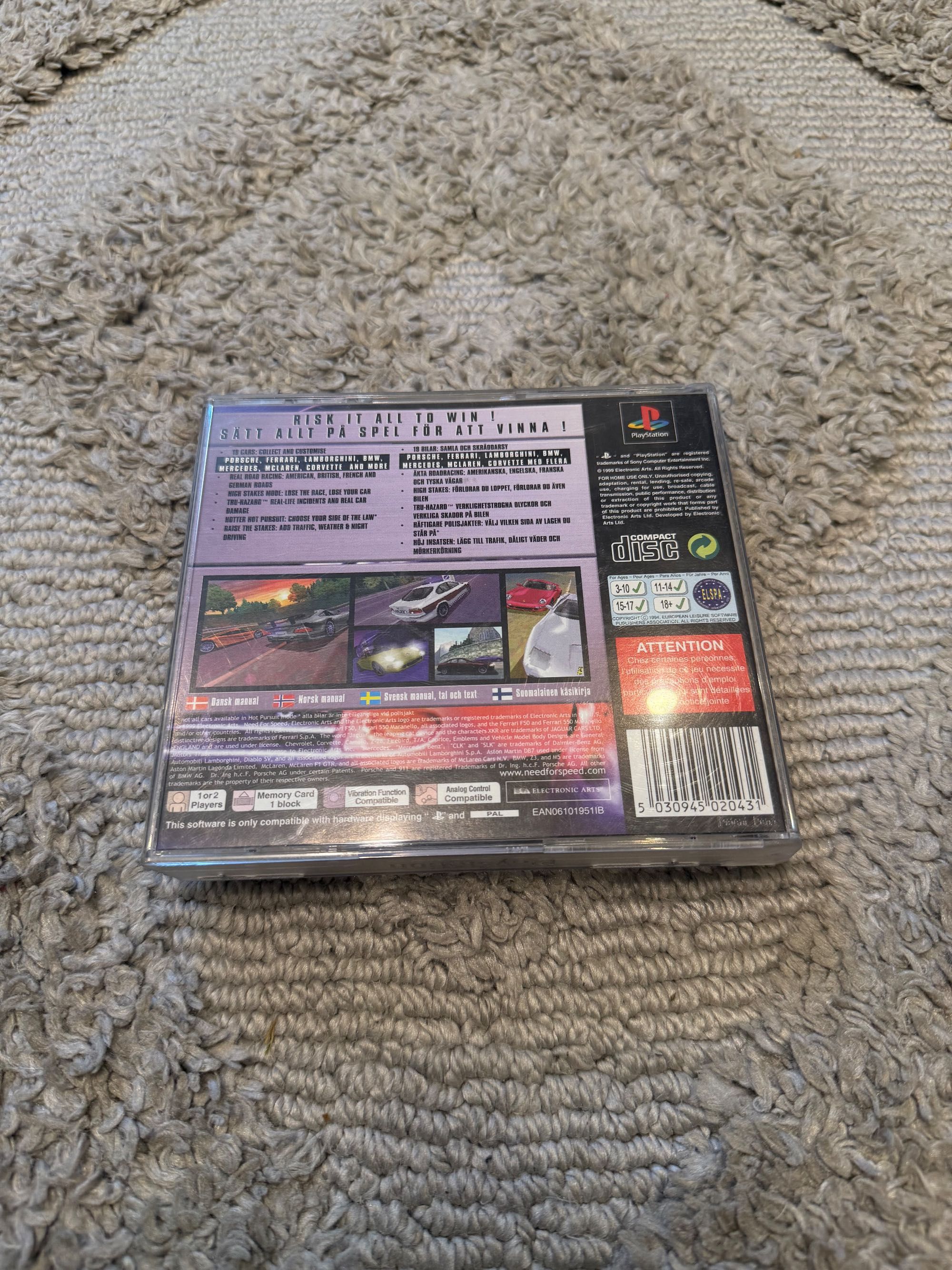need for speed road challenge ps1