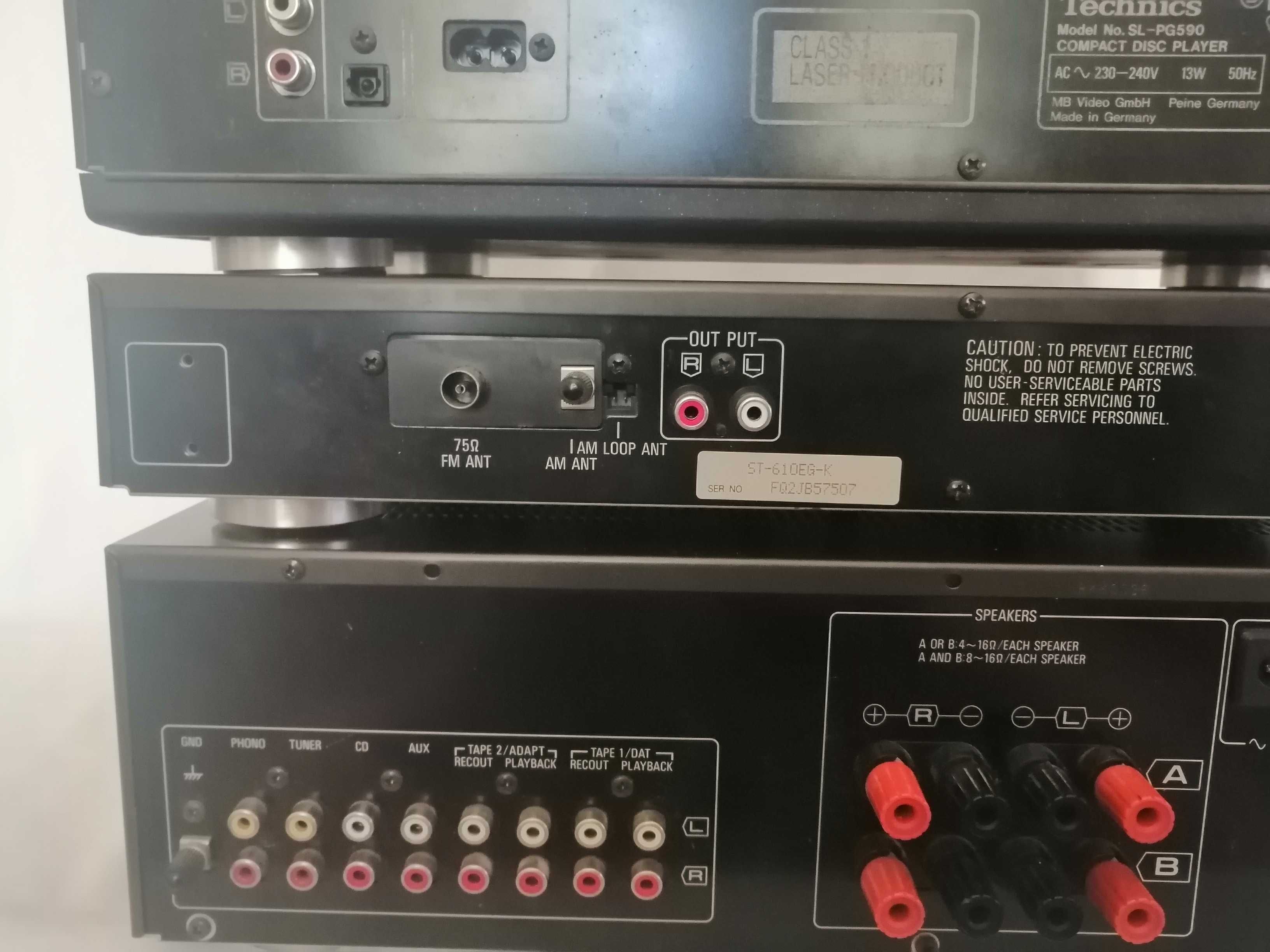 Sprzedam wierzę TECHNICS  SU810; ST610; PG590