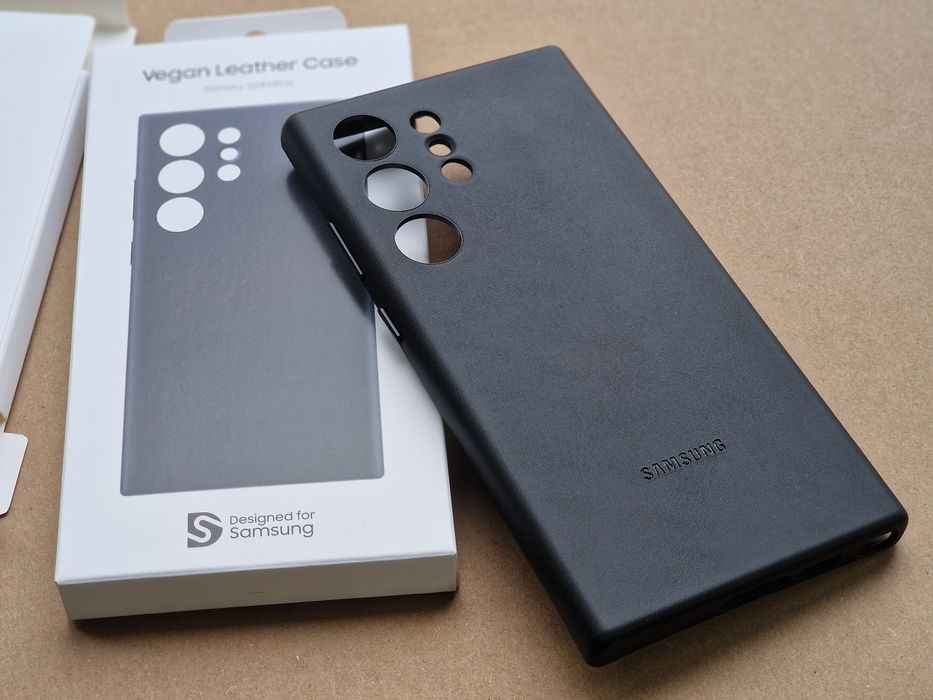 Чохол кожаний чехол кожаный Samsung S24 Ultra