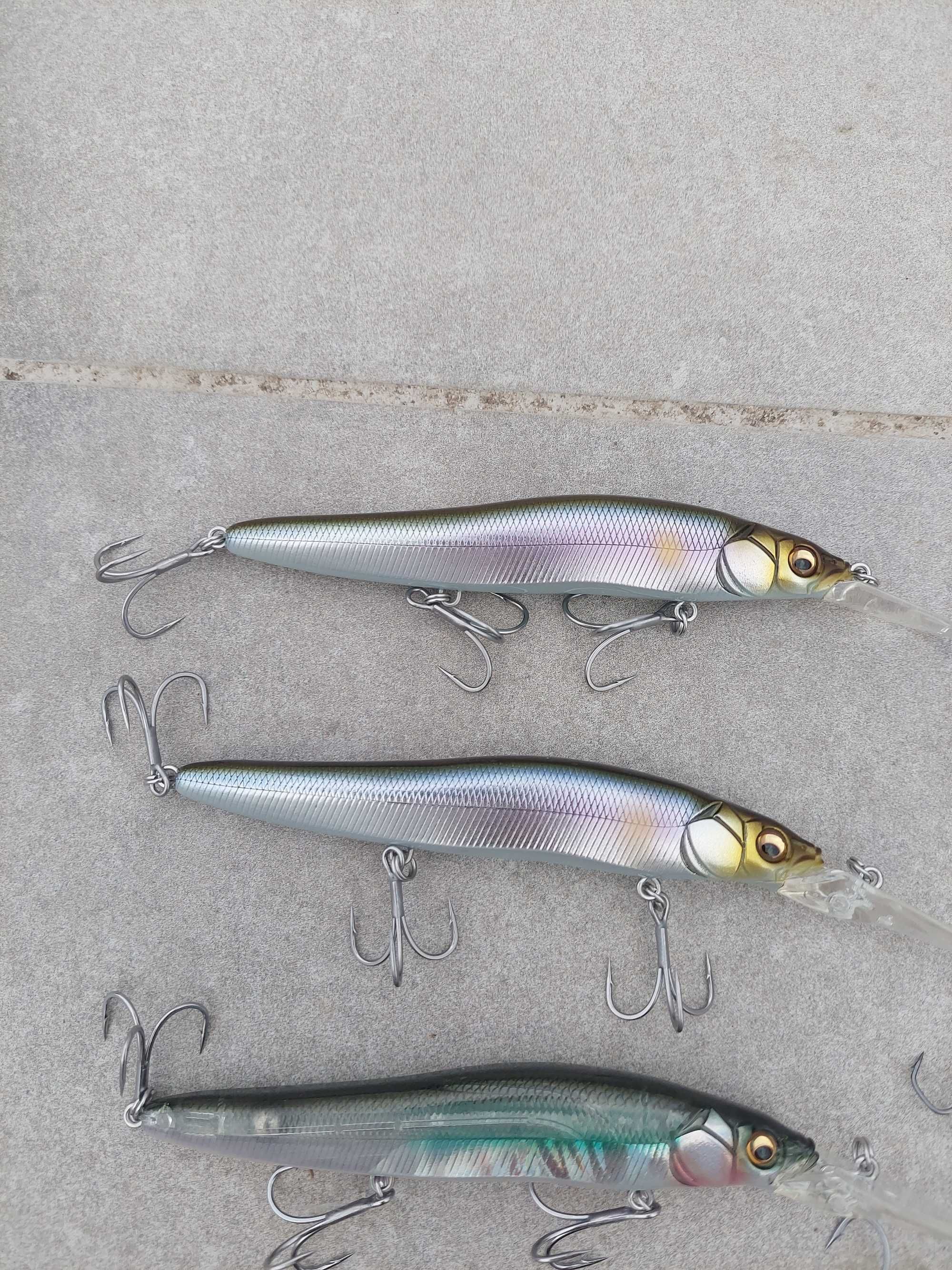 Amostras megabass e osp
