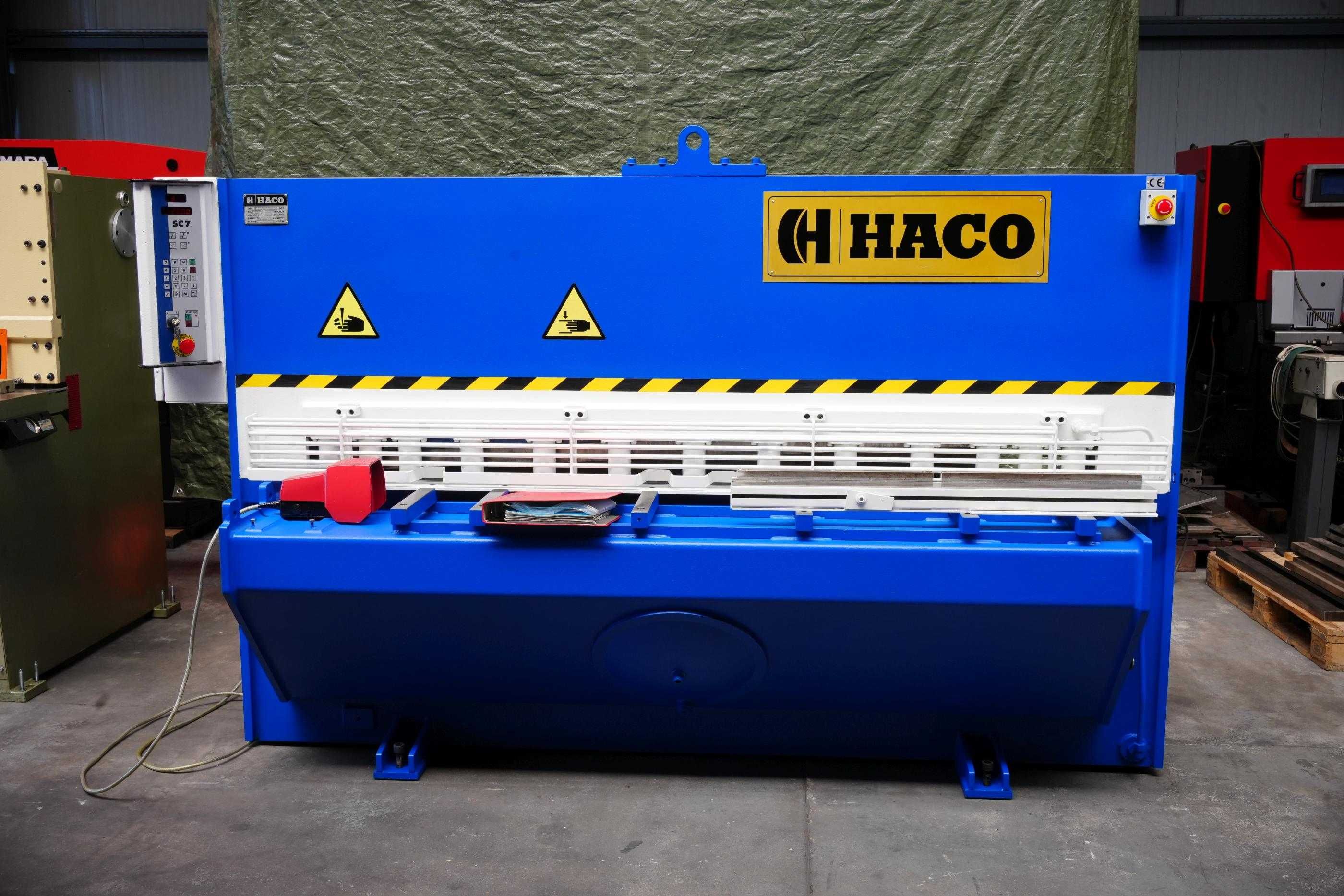 Gilotyna nożyce do blachy HACO TSX 2050 x 6 mm CNC KOŃSKIE EuroMaszyny