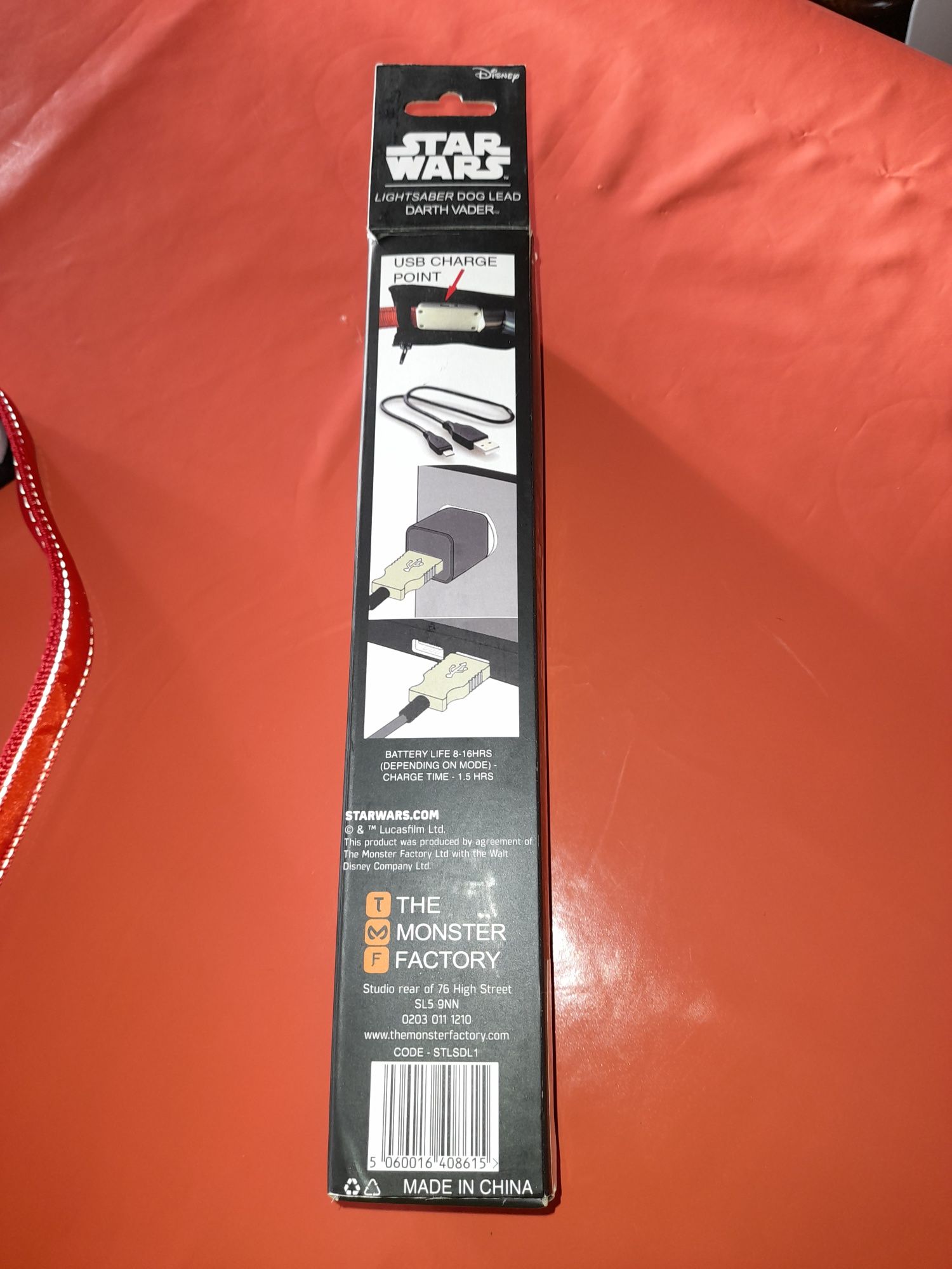 Lightsaber dog lead star wars