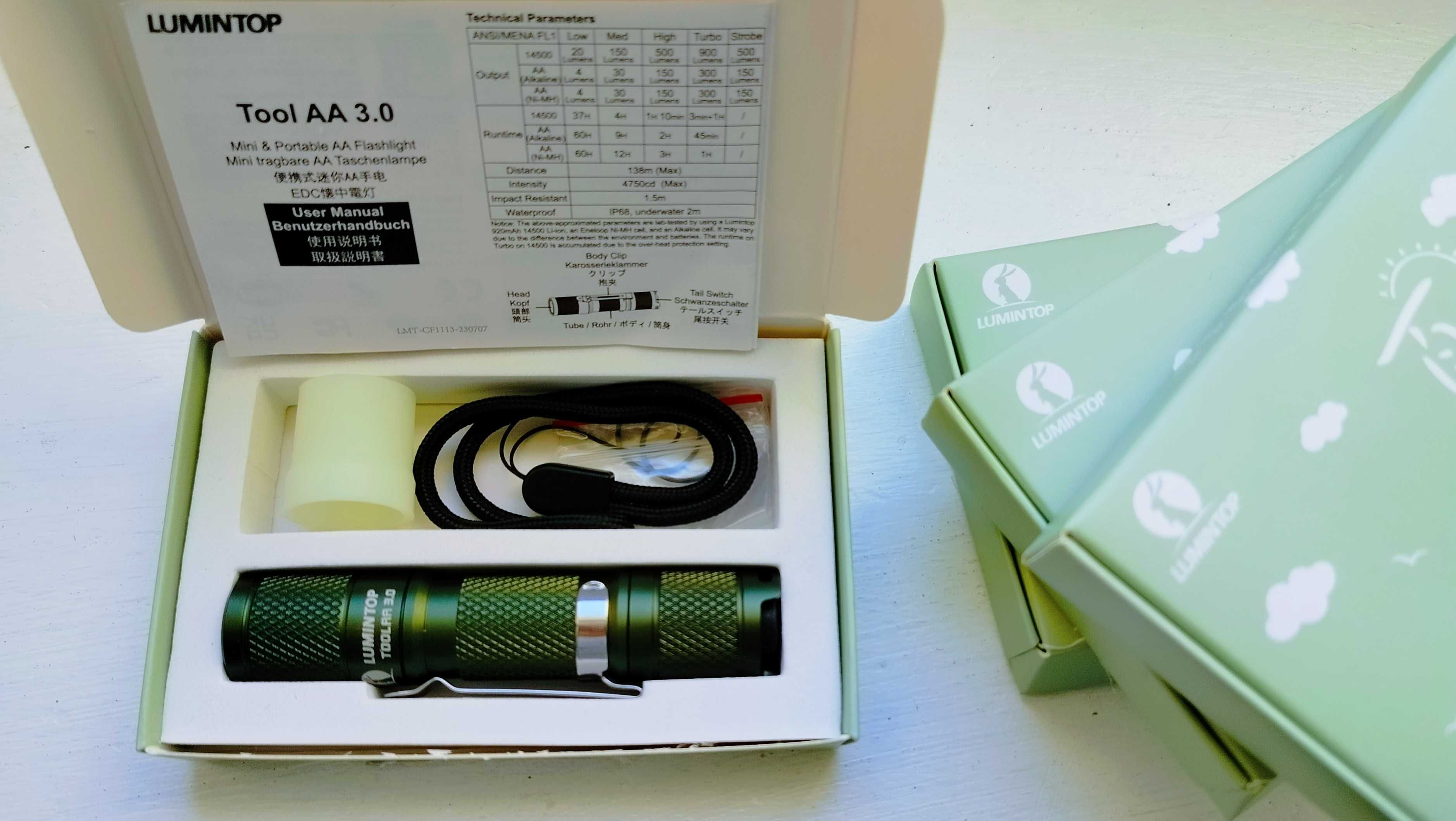 Lumintop Tool AA 3.0