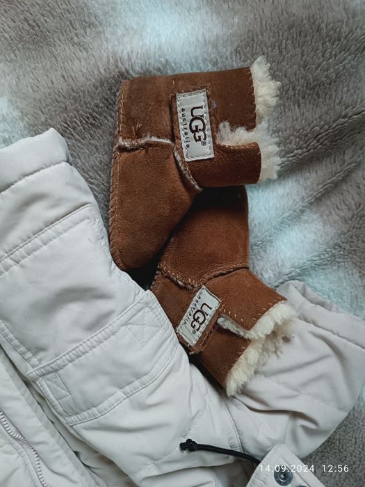 Zestaw zimowy kurtka buciki