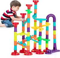 Детский конструктор лабиринт Marble Run PICOLLO BALLS 113 элем,дорожка