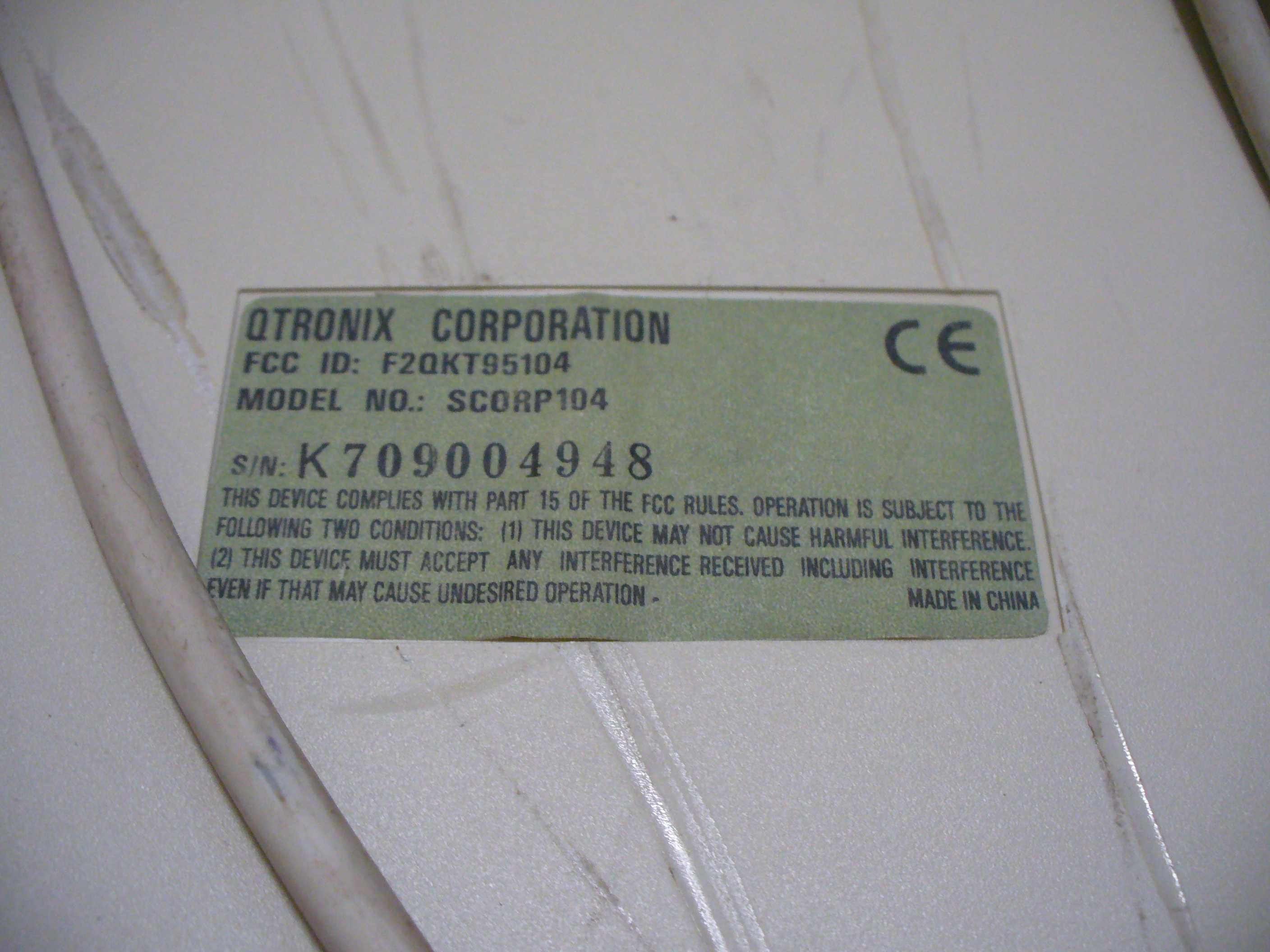 Teclado QTRONIX Scorpius 104