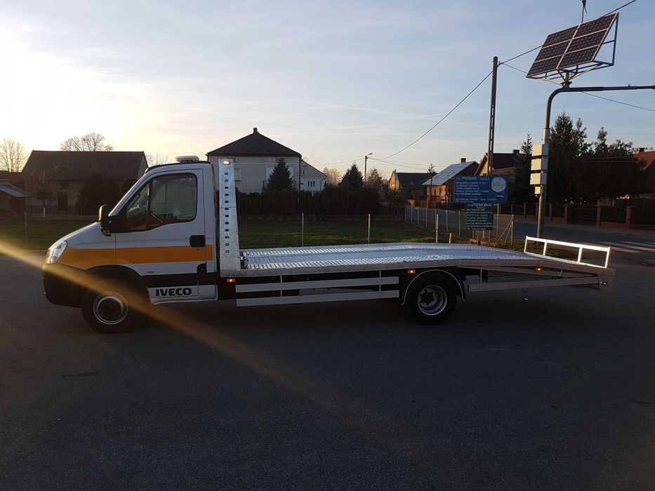 Iveco Daily 70c 65c zabudowa laweta najazd stalowa ocynk MOTO-LUK