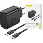 SZYBKA ŁADOWARKA 45W USB-C + KABEL USB typ C - Telefon Samsung iPhone