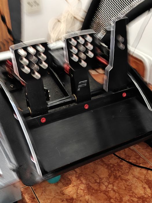 Pedais Fanatec clubsport V3 + kit de célula de carga (load cell) + kit