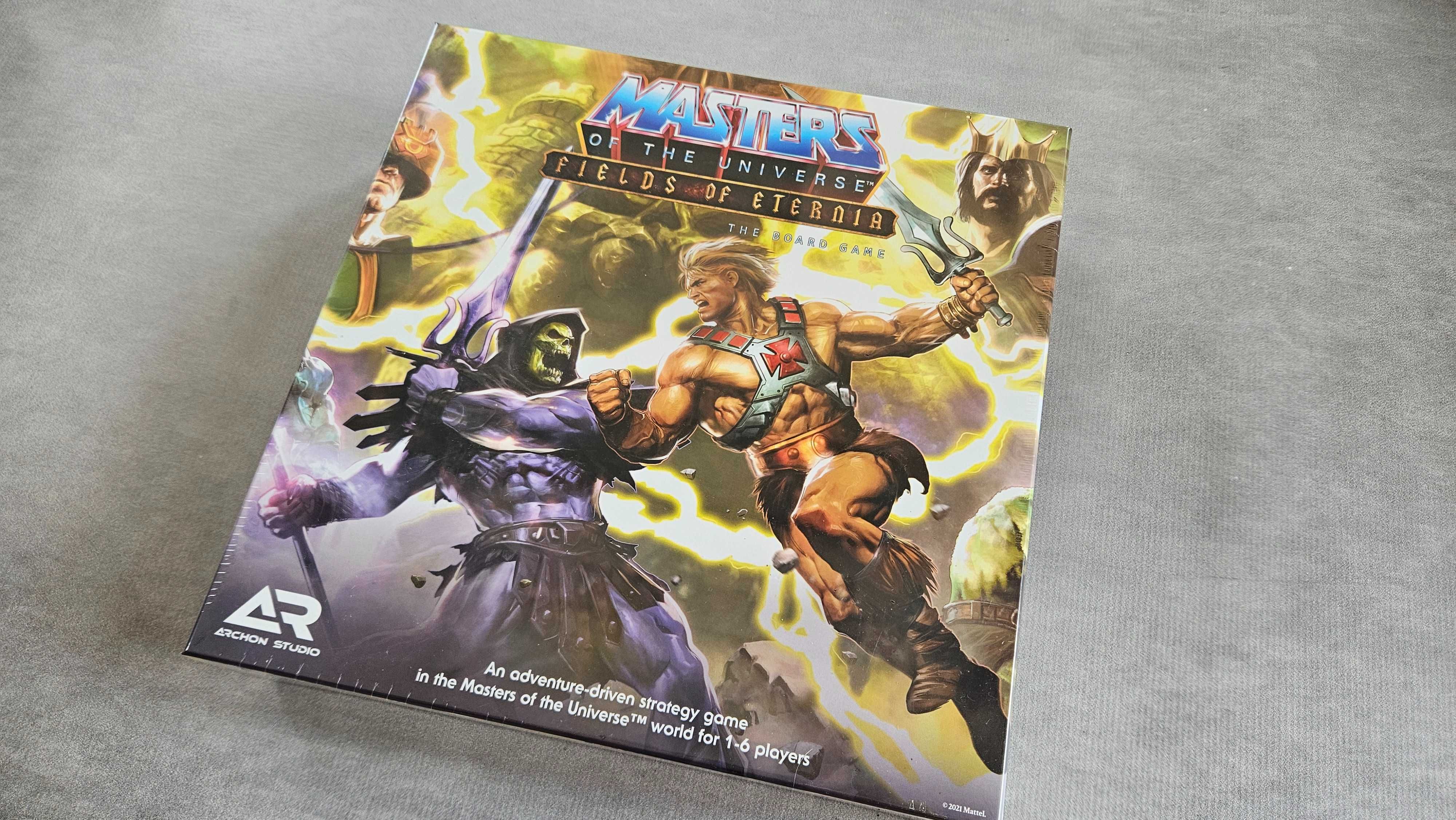 Masters of the Universe Fields of Eternia - gra planszowa NOWA w FOLII