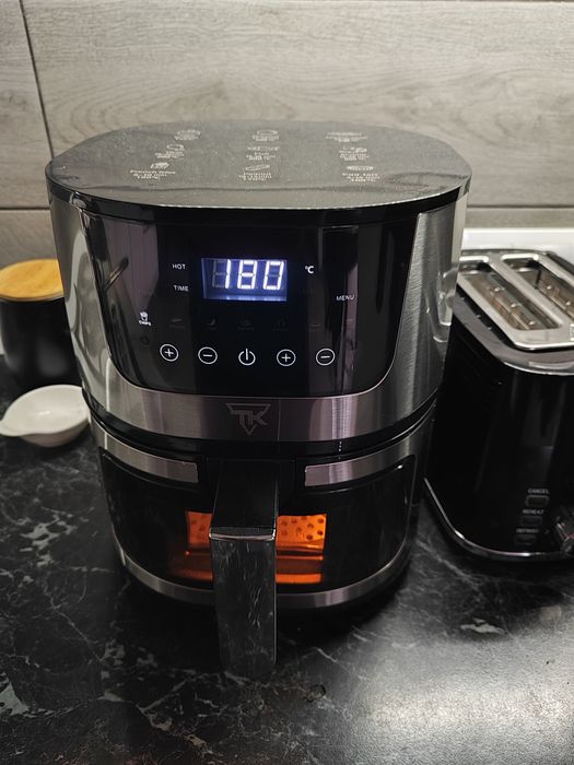 Аерофритюрниця Gold Diamond, безмасляна мультипіч на 8 л, 4000 Вт