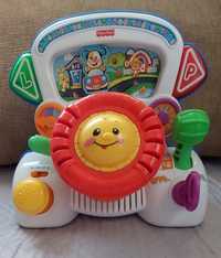 Fisher Price gadająca kierownica